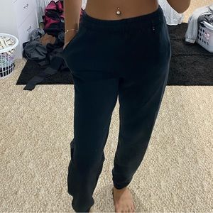 Black joggers